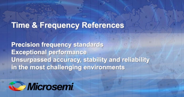 Precíziós frekvenciaetalonok, Microsemi