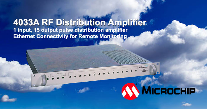 4033A RF Distribution amplifier, Microsemi