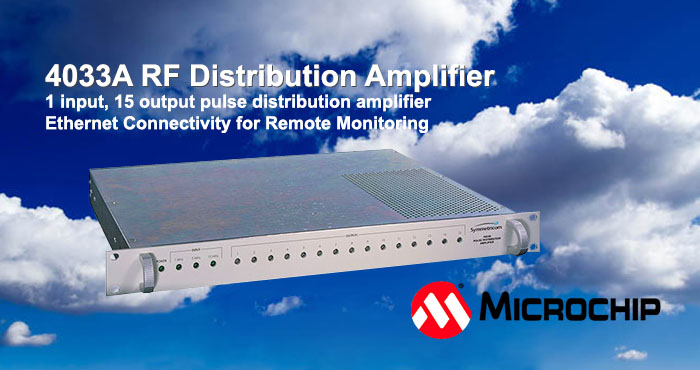 4033A RF elosztó erősítő, Microsemi