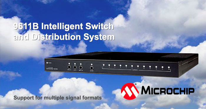 9611B Intelligent switch and distribution system, Microsemi