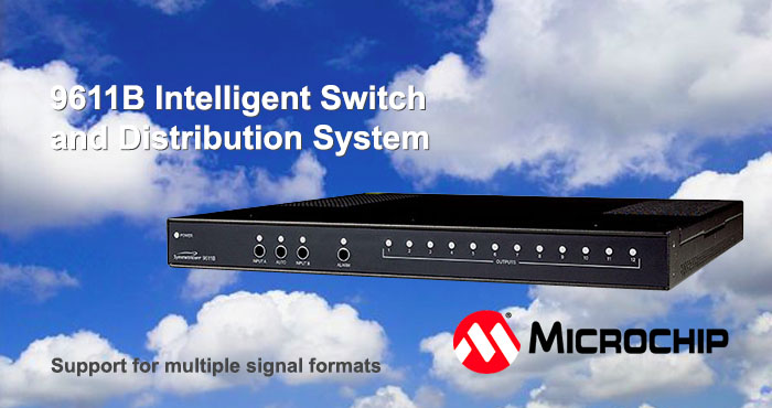 9611B Intelligens hálózati kapcsoló és elosztó, Microsemi