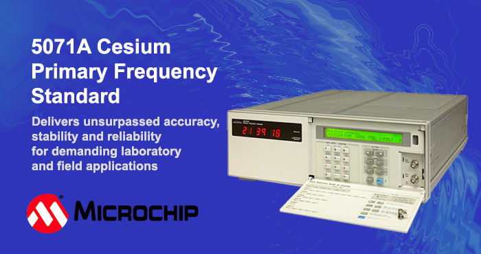 5071A, Cesium primary frequency standard, Microsemi