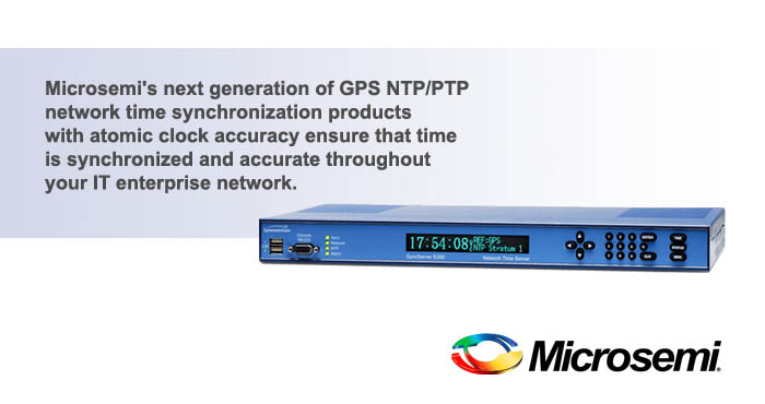 Network time synchronization, Microsemi