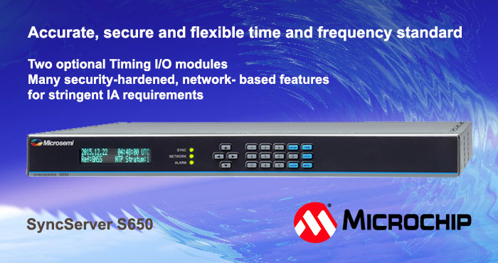 SyncServer S650 idő és frekvencia standard 
